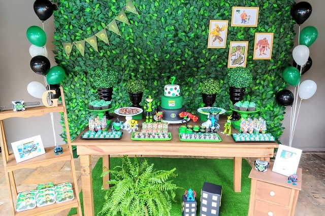 Decoração de Festa Ben 10