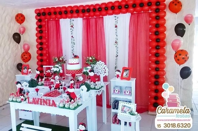 Decoração de Festa Joaninha