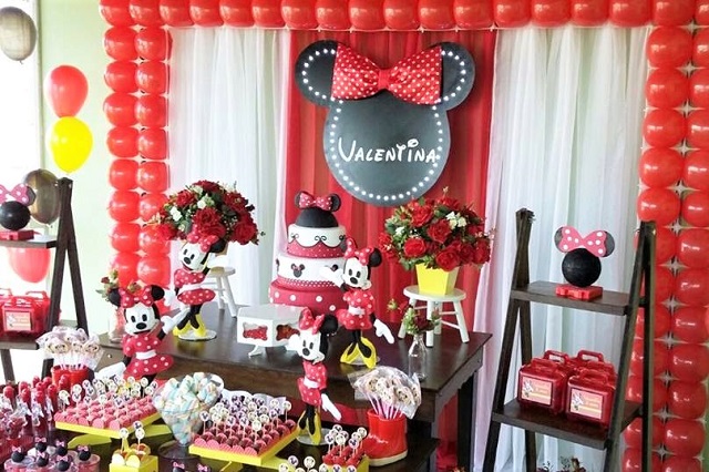 Decoração de Festa Minnie