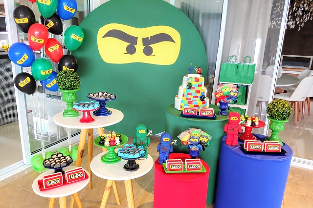 Decoração de Festa Lego Ninjago