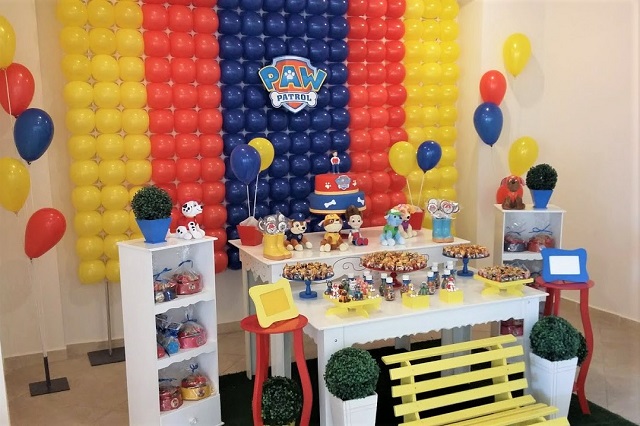 Decoração de Festa Patrulha Canina