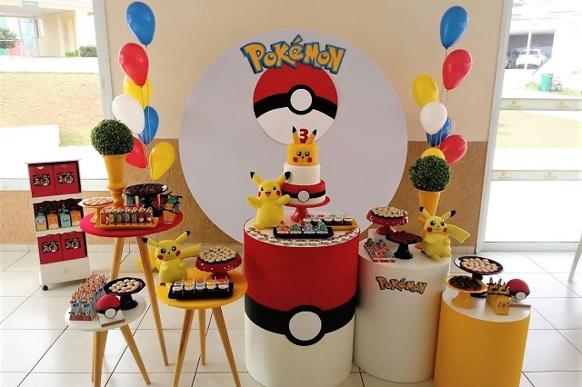 Decoração de Festa Pokémon