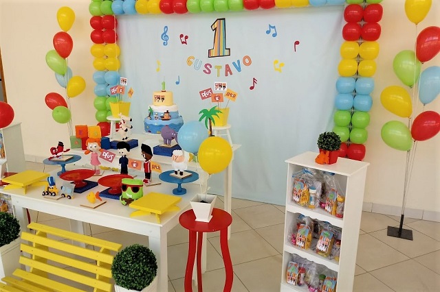 Decoração de Festa Três Palavrinhas