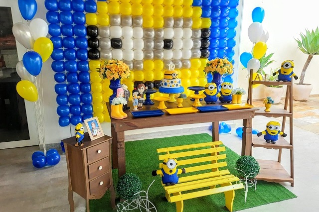 Decoração de Aniversário Infantil Minions