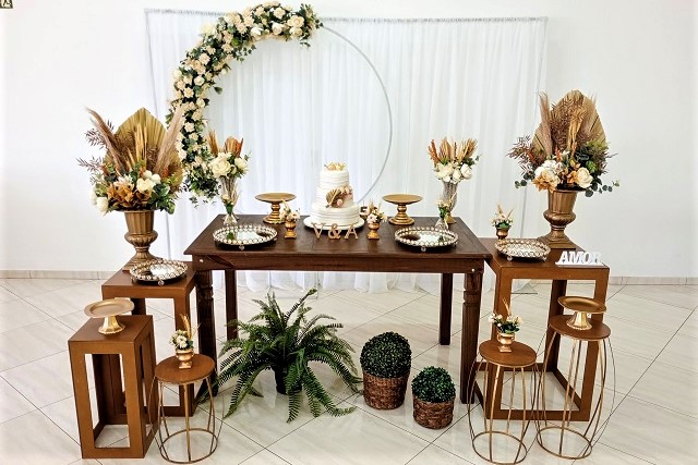 Decoração de Casamento Rústica Estilo Boho